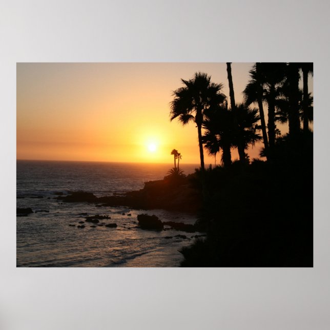 Poster La plage de Laguna (Devant)