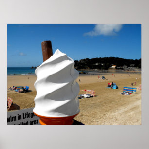 Poster La plage de St Brelade