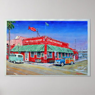 Poster La Plage Newport Cooker