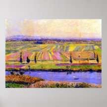 La Plaine de Gennevilliers de Caillebotte