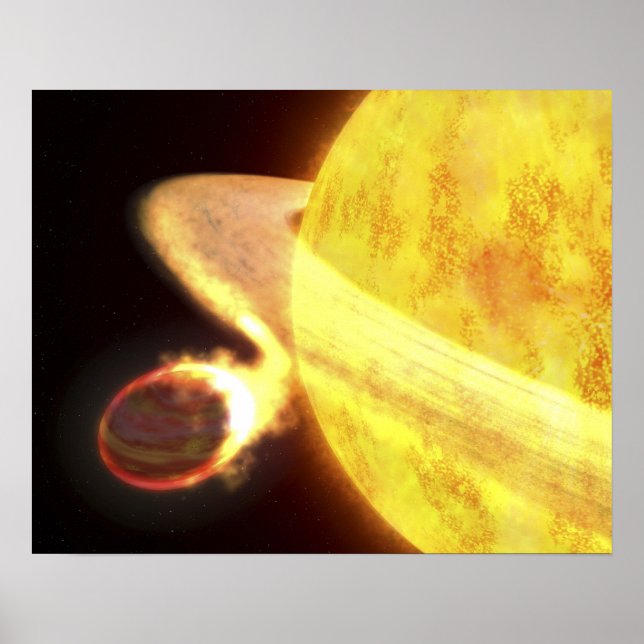 Poster La planète connue la plus chaude de la Voie Lactée (Devant)