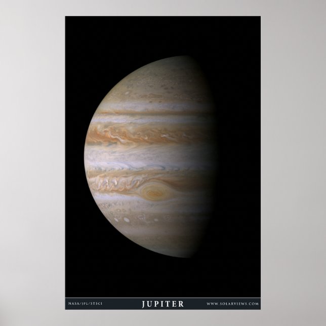 Poster La planète Jupiter (Devant)