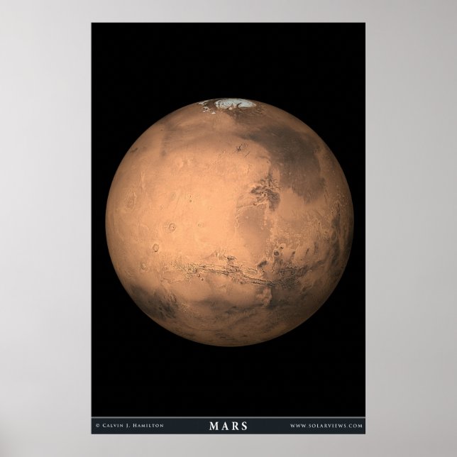 Poster La planète Mars (Devant)