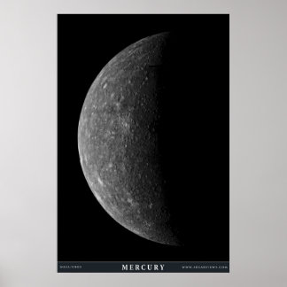 Poster La planète Mercure