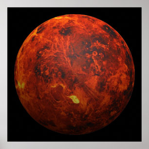 Poster La planète Vénus - Effet 3D