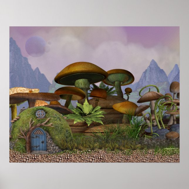Poster La plantation de champignons de Penfield (Devant)