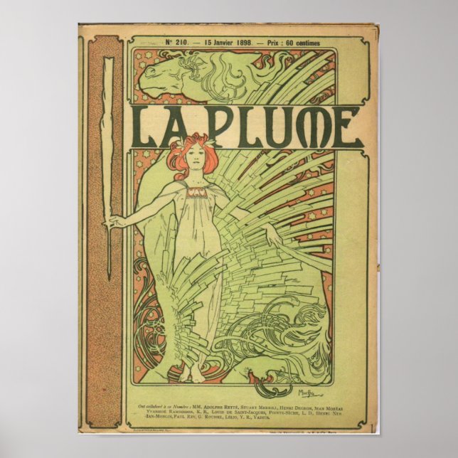 Poster La Plume (Devant)