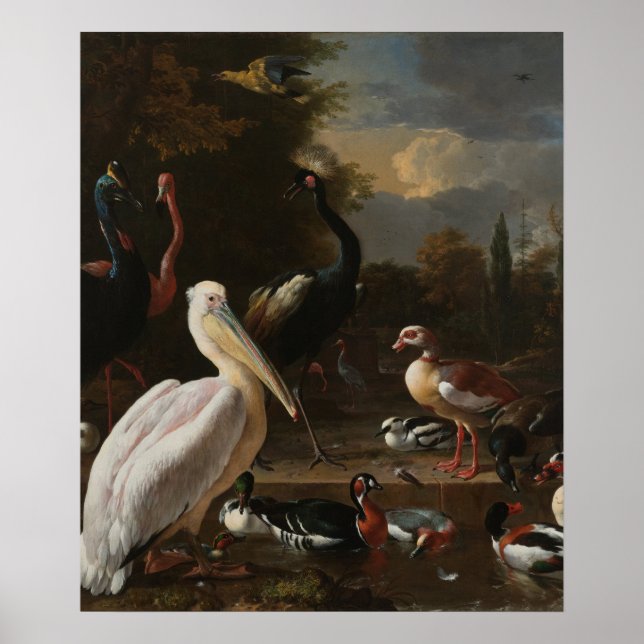 Poster La plume flottante (Devant)