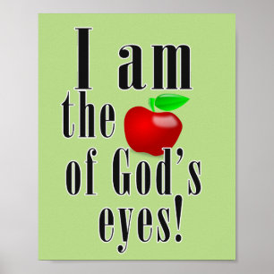 Poster La pomme des yeux de Dieu