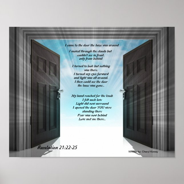 Poster La porte (Devant)
