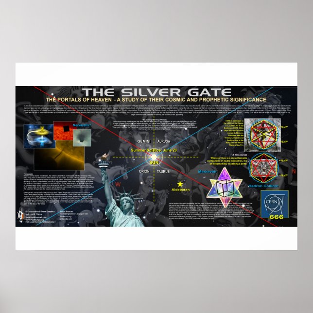 Poster La porte d'argent (Devant)