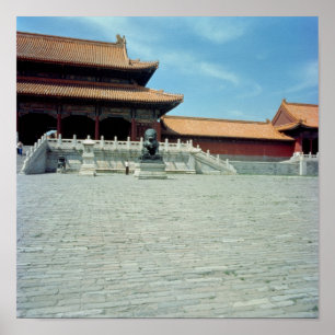 Poster La porte de la dynastie Ming de l'Harmonie Suprême