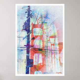 Poster La Porte d'or Magic Electric de San Francisco