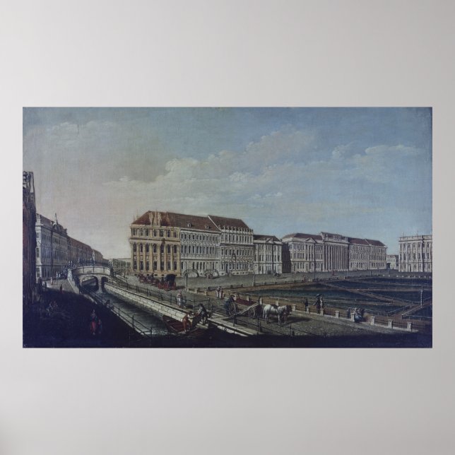 Poster La Poste à Potsdam, 1784 (Devant)