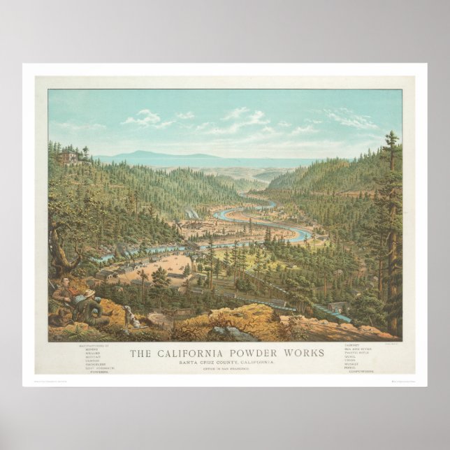Poster La poudre de Californie (1306) (Devant)