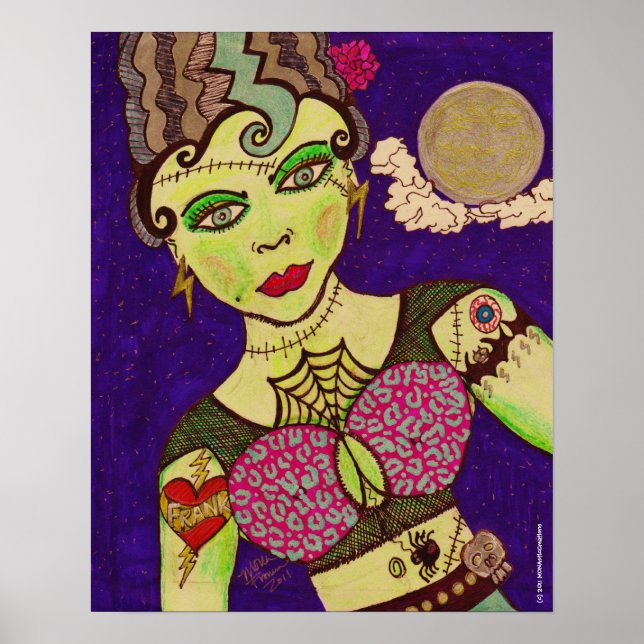 Poster "La poupée de Franky" (Devant)