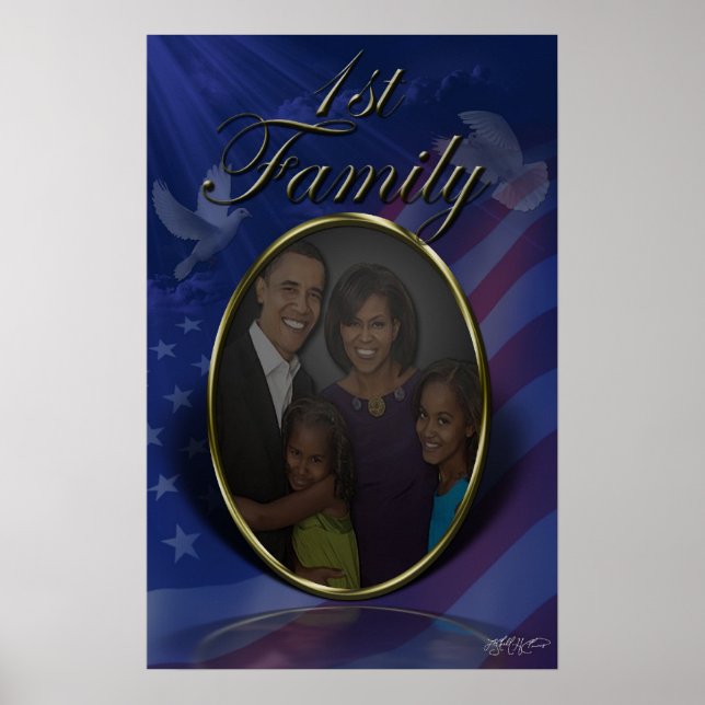 Poster La première famille (Devant)