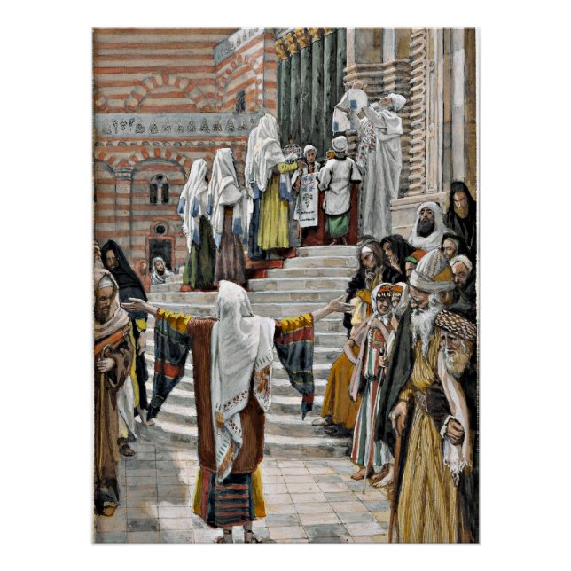 Poster La présentation de Jésus dans le Temple (Devant)