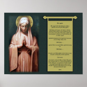 Poster La prière de l'Angelus
