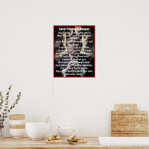 Poster La prière de Lord Trump pour MAGA