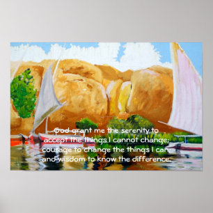 Poster La prière de sérénité