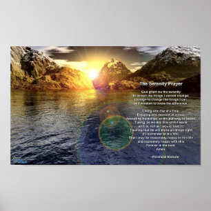 Poster La prière de sérénité