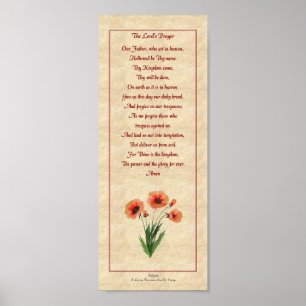 Poster La prière du Seigneur