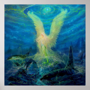 Poster La princesse Angela Mermaid