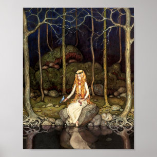 Poster La Princesse dans la forêt