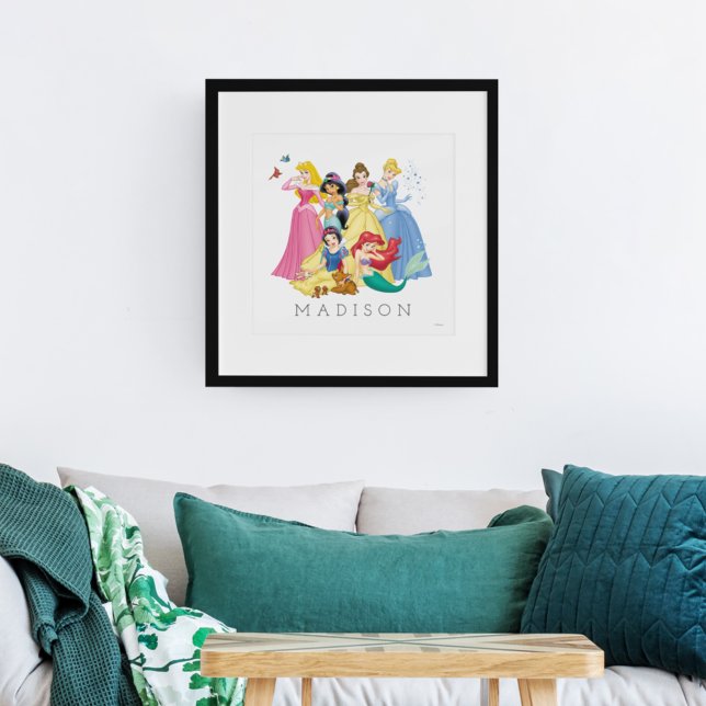Poster La Princesse Disney | Chambre de fille (Créateur téléchargé)