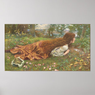 Poster La princesse hors de l'école par Edward Robert Hug