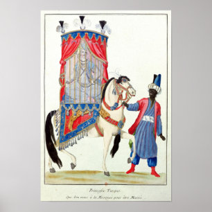 Poster La princesse turque sur le chemin de la mosquée