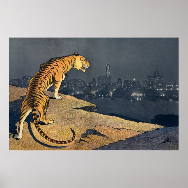 Poster La proie du tigre par Samuel Ehrhart (Devant)