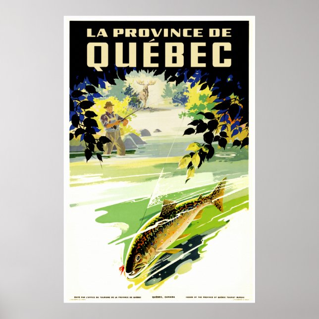 Poster La Province de Quebec (Devant)