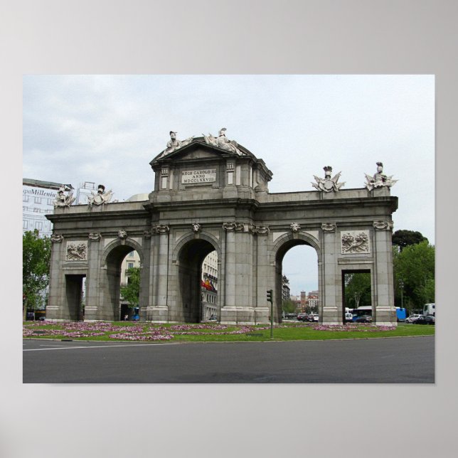 Poster La Puerta de Alcala (Porte Alcala) (Devant)