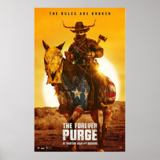 Poster La purge permanente 2021