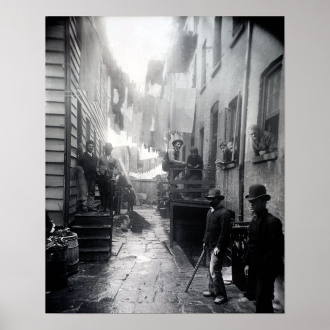 Poster La racine de Jacob Riis Bandit (Devant)