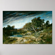 La rafale du vent (Courbet 1865)