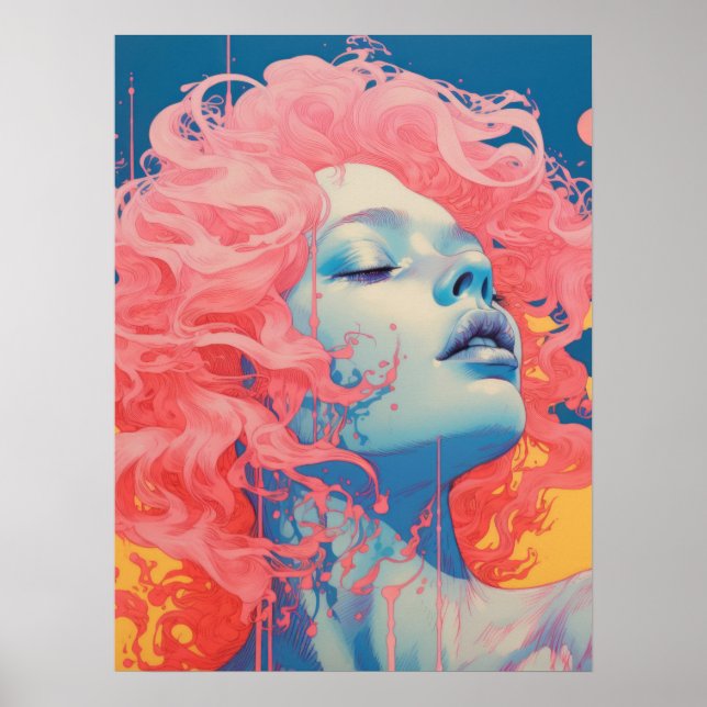 Poster La réalité rose : l'essence de la féminité (Devant)