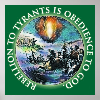 Poster La rébellion aux tyrans est obéissance aux