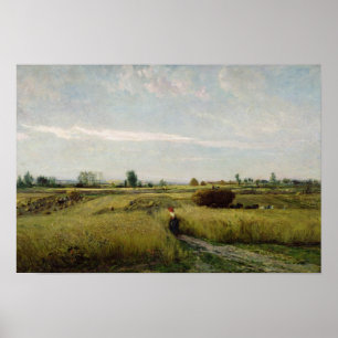 Poster La récolte, 1851