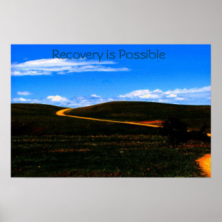 Poster La récupération est possible poster/motivation II