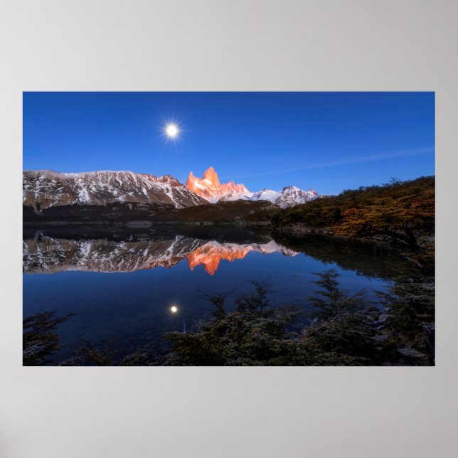 Poster La Réflexion De Fitz Roy (Devant)