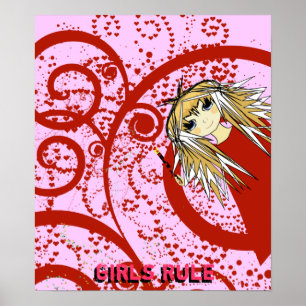 Poster La règle des filles