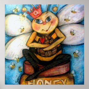 Poster La reine B de la ruche