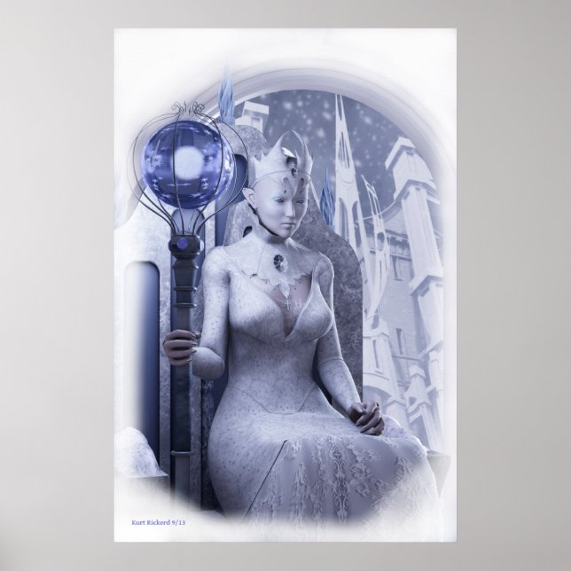 Poster La reine des glaces (Devant)