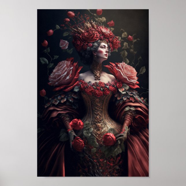 Poster La reine des Roses (Devant)