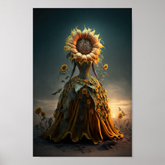 Poster La reine des tournesols