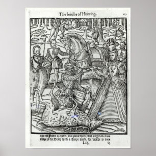 Poster La Reine Elizabeth I à une chasse à mâle