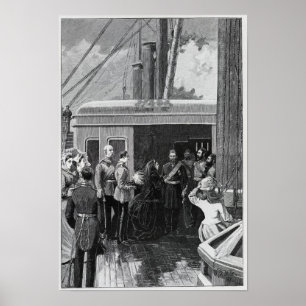 Poster La reine investit Abdul Aziz